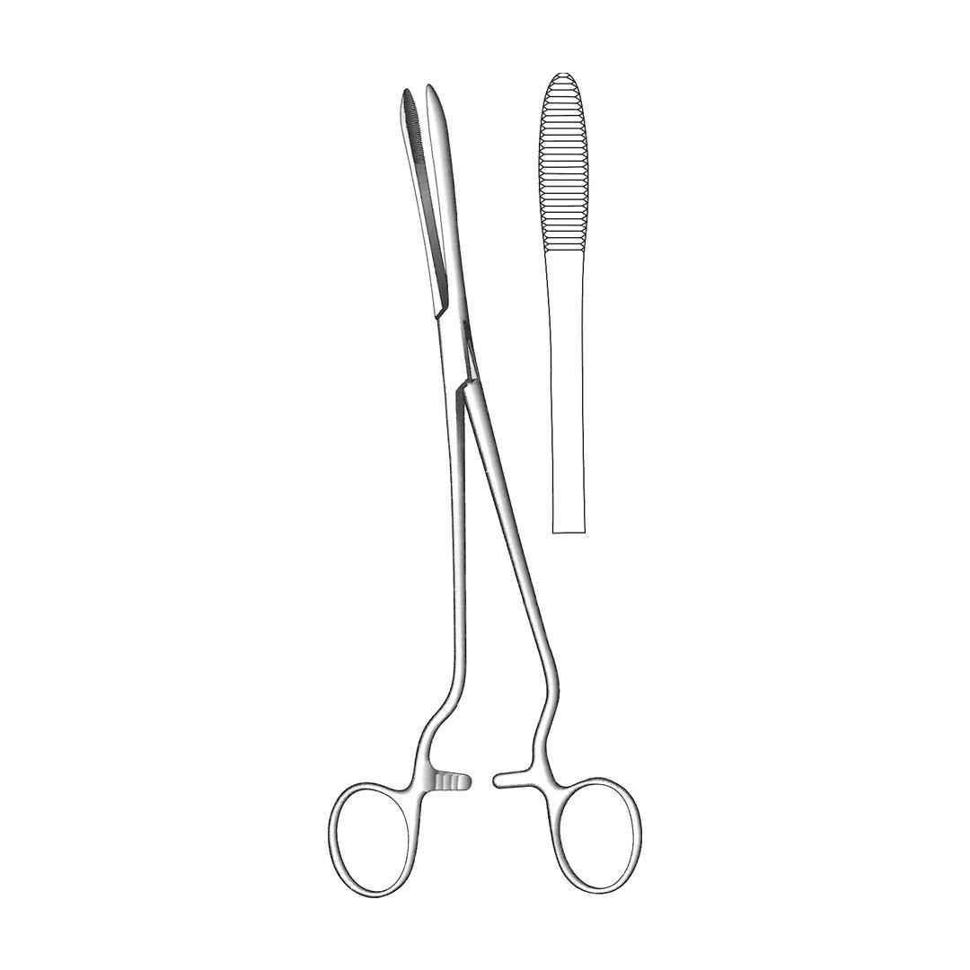 CHERON DRESSING FORCEPS SPONGE FORCEPS Handles laterally angled