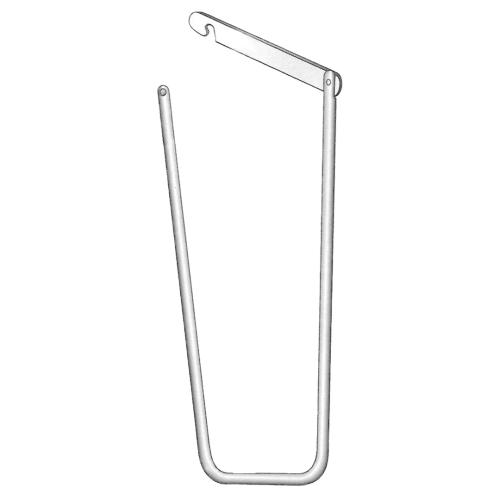 CLIP STYLE STERILIZING FORCEPS SAFETY PINS With secure locking device