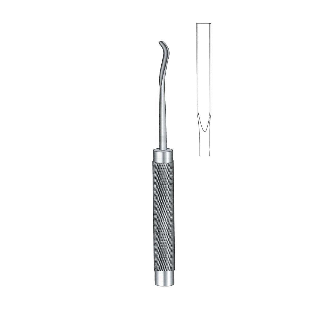 COBB BONE CHISELS AND GOUGES Spinal Gouge  7 mm blade width Straight