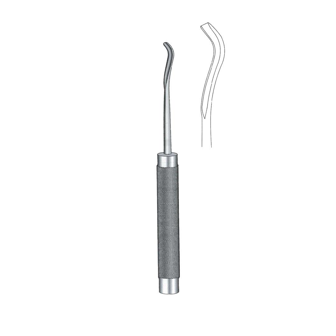 COBB BONE CHISELS AND GOUGES Spinal Gouge  7 mm blade width Strong Curved
