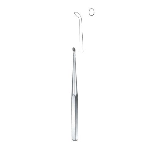 COBB BONE CURETTES Knurled handle Stainless steel Angled 45°