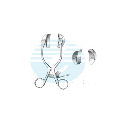 COLLIN BABY Abdominal Retractors with 2 lateral blades18 x 40 mm& 27x 40 mm