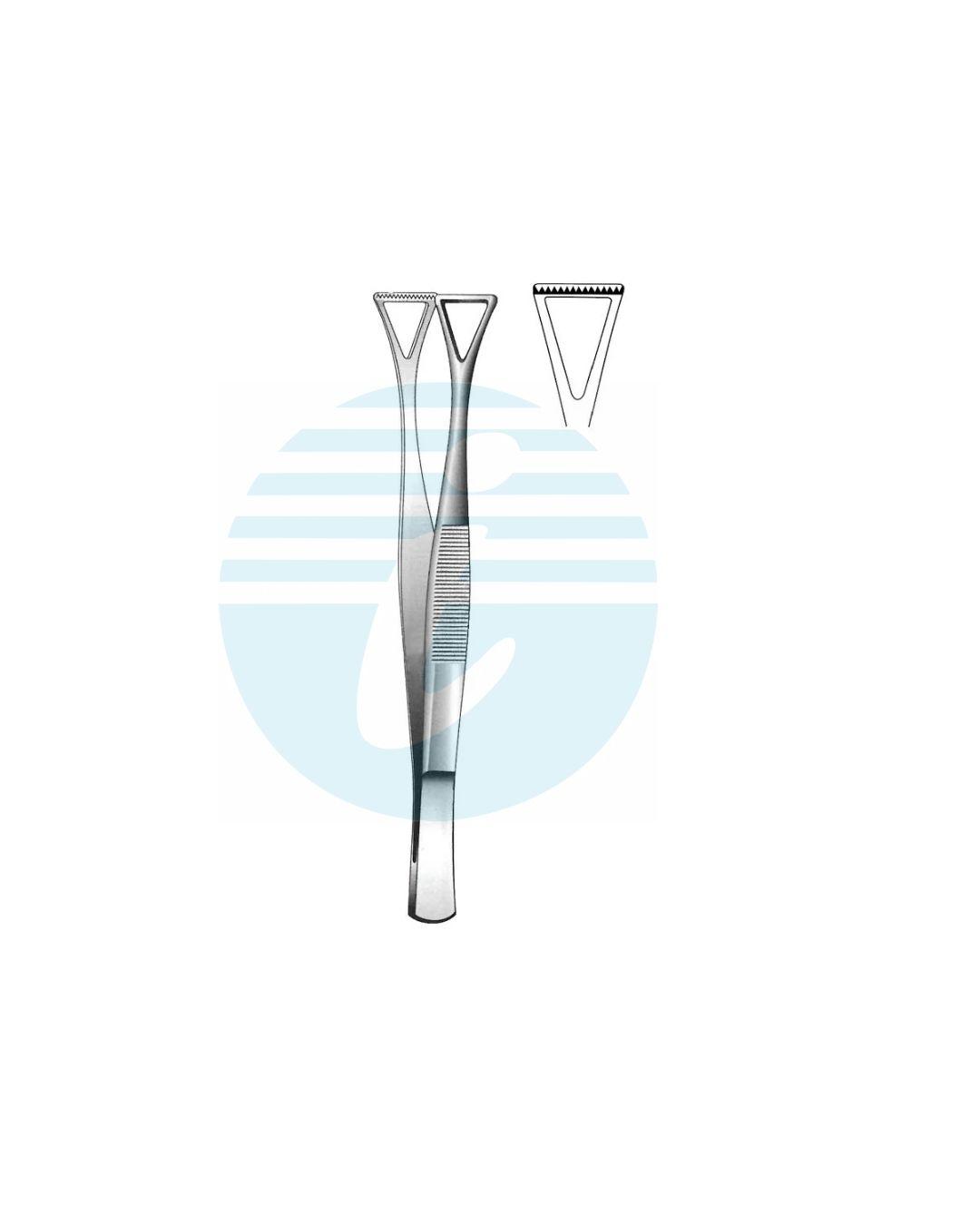COLLIN-DUVAL TISSUE & GRASPING FORCEPS 25 mm