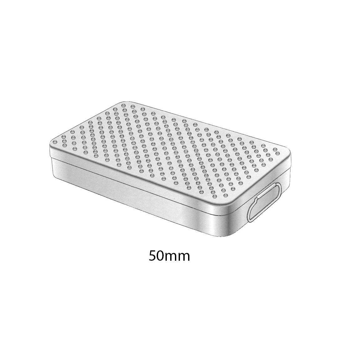CONTAINERS STERILIZING AND STORING CASES STERILIZING BOXES