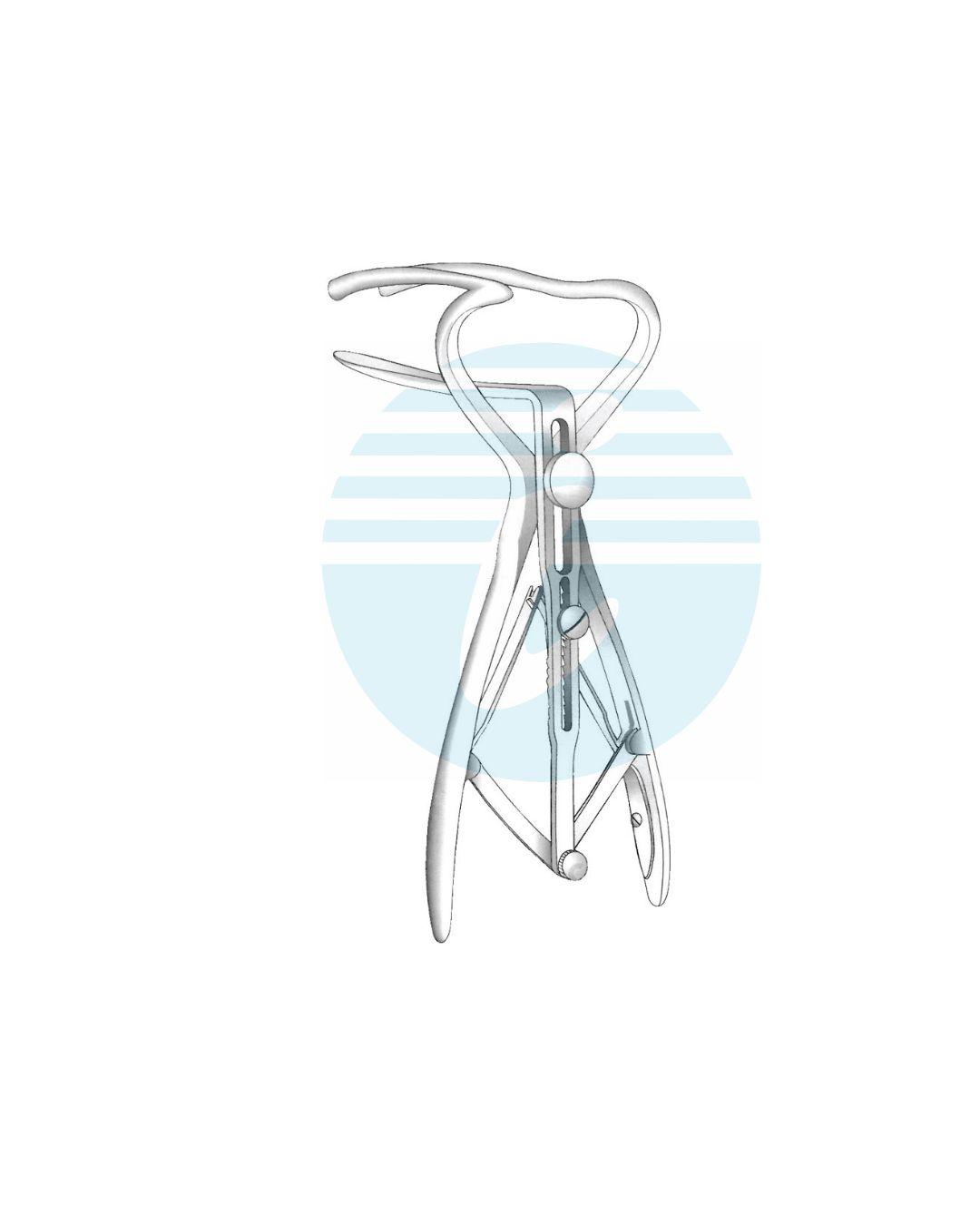 cook RECTAL SPECULA Stainless steel 4â€ deep