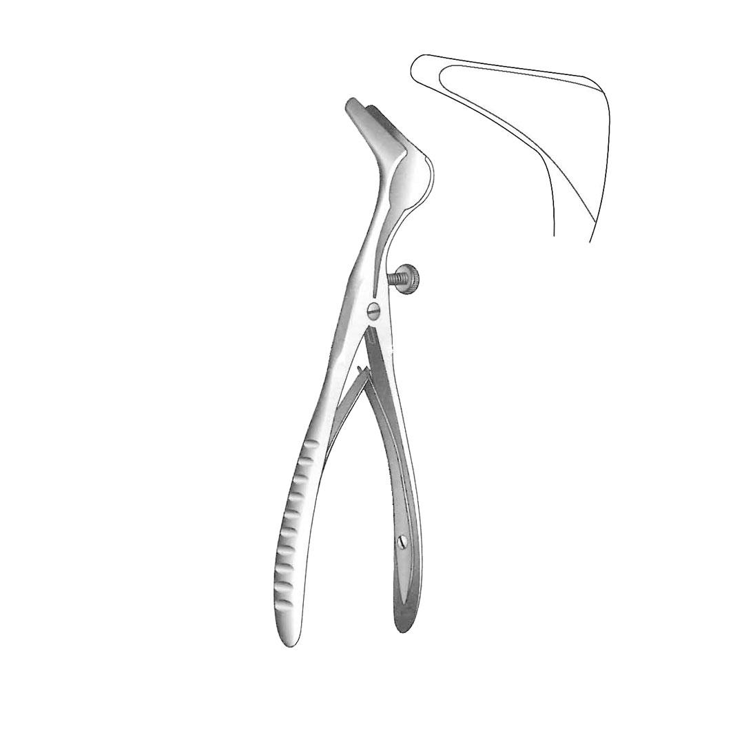 COTTLE NASAL SPECULA Extra thin blades  Black finish