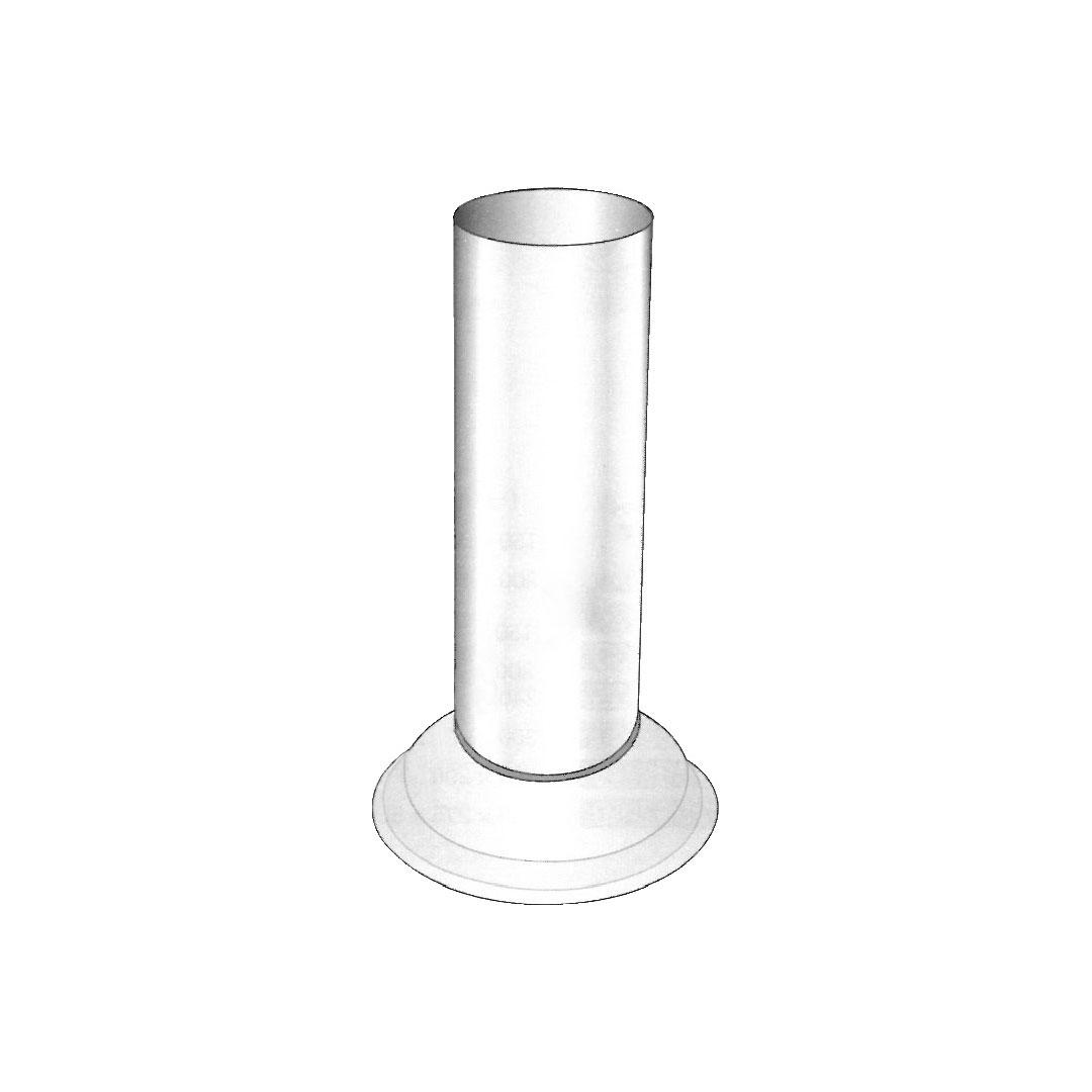 COTTON DISPENSER WASTE COTTON COLLECTOR METAL JAR Jar without lid