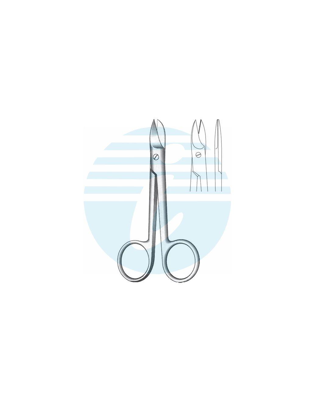 CROWN-BEEBEE OPERATING GUM & LIGATURE SCISSORS