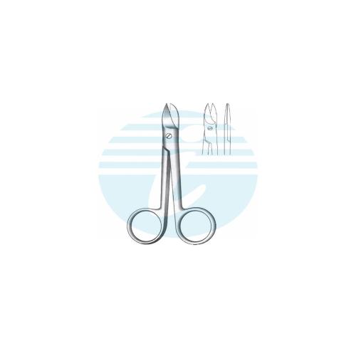 CROWN-BEEBEE OPERATING GUM & LIGATURE SCISSORS STRAIGHT