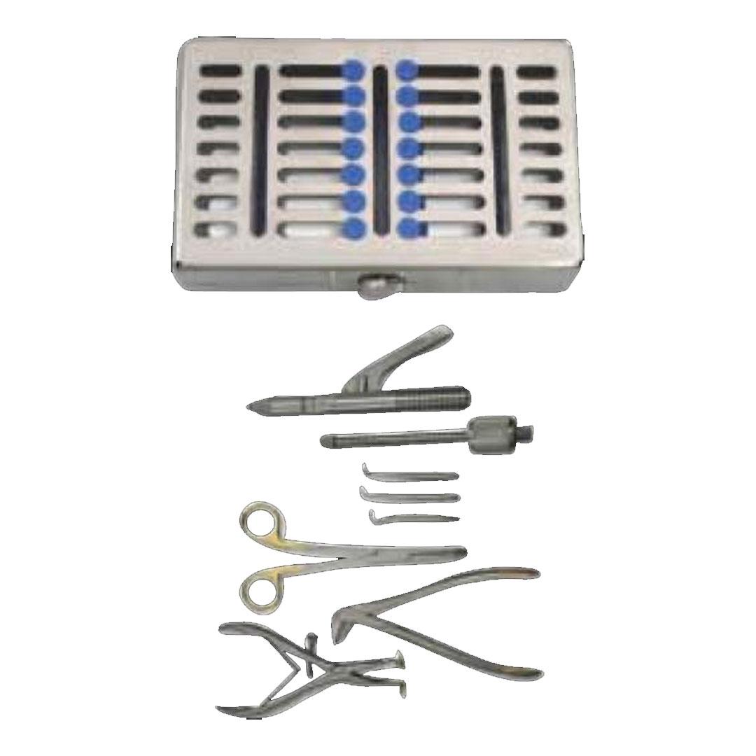 Crown Bridge Set Instruments with Case