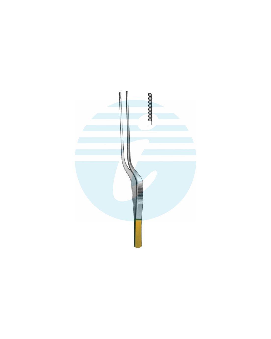 CUSHING-TAYLOR DISSECTING FORCEPS TC GOLD 0.5 Normal Profile