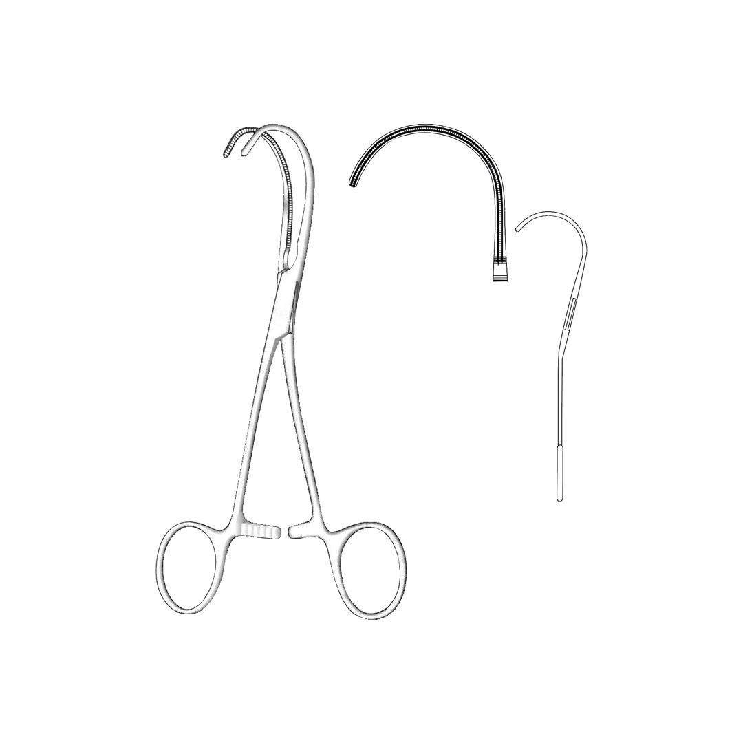 DE BAKEY ATRAUMA CARDIOVASCULAR FORCEPS