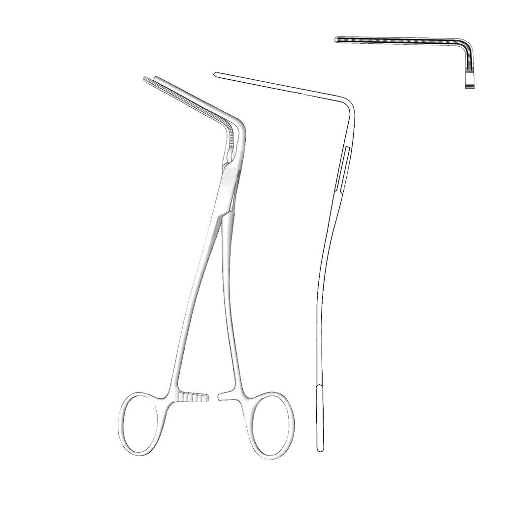 DE BAKEY ATRAUMA CARDIOVASCULAR FORCEPS