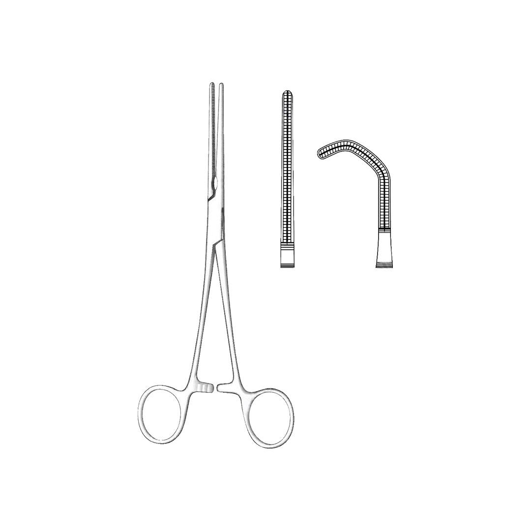DE BAKEY-PEAN ATRAUMA BULLDOG CLAMPS AND ATRAUMA HAEMOSTATIC FORCEPS Angled