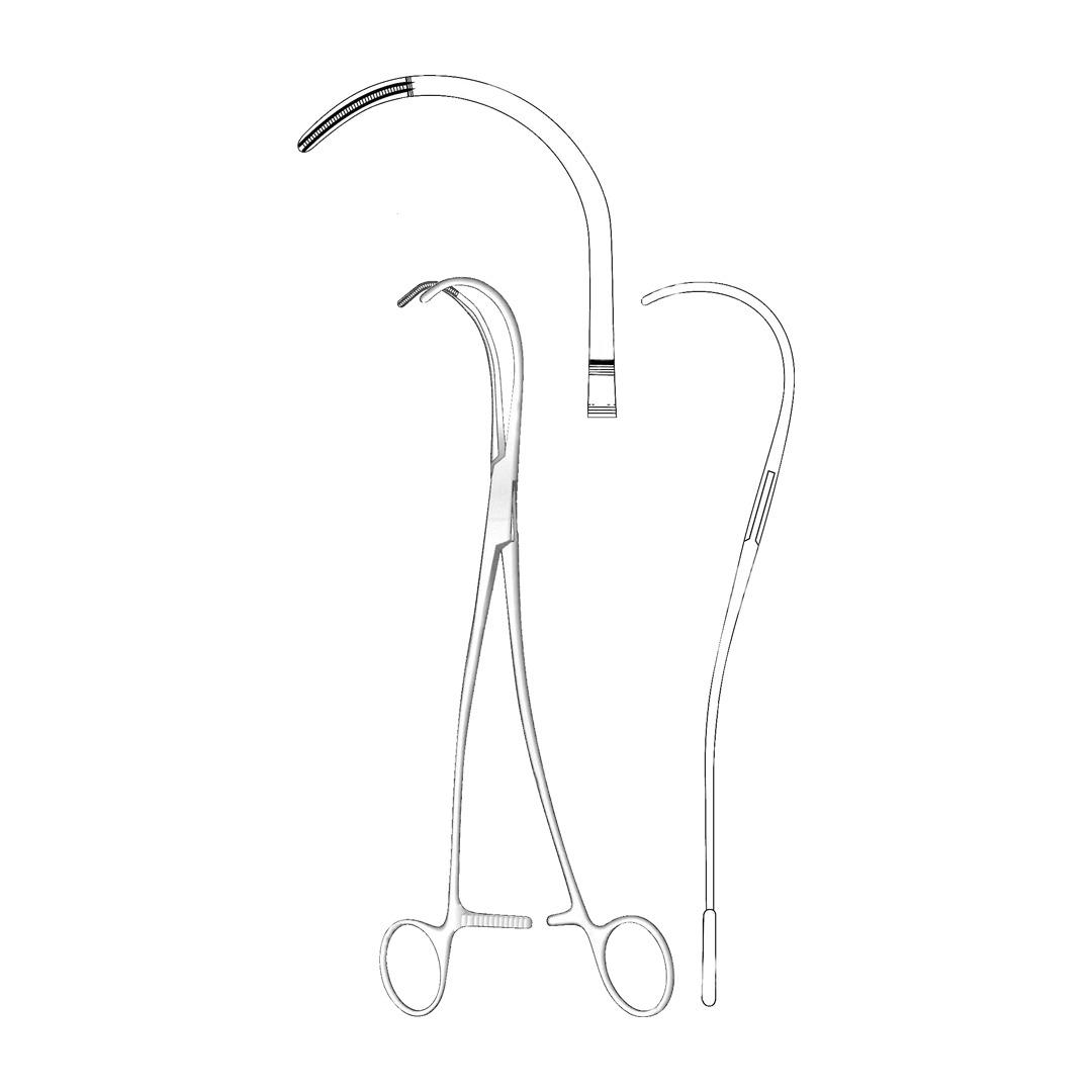 DE BAKEYATRAUMA CARDIOVASCULAR FORCEPS