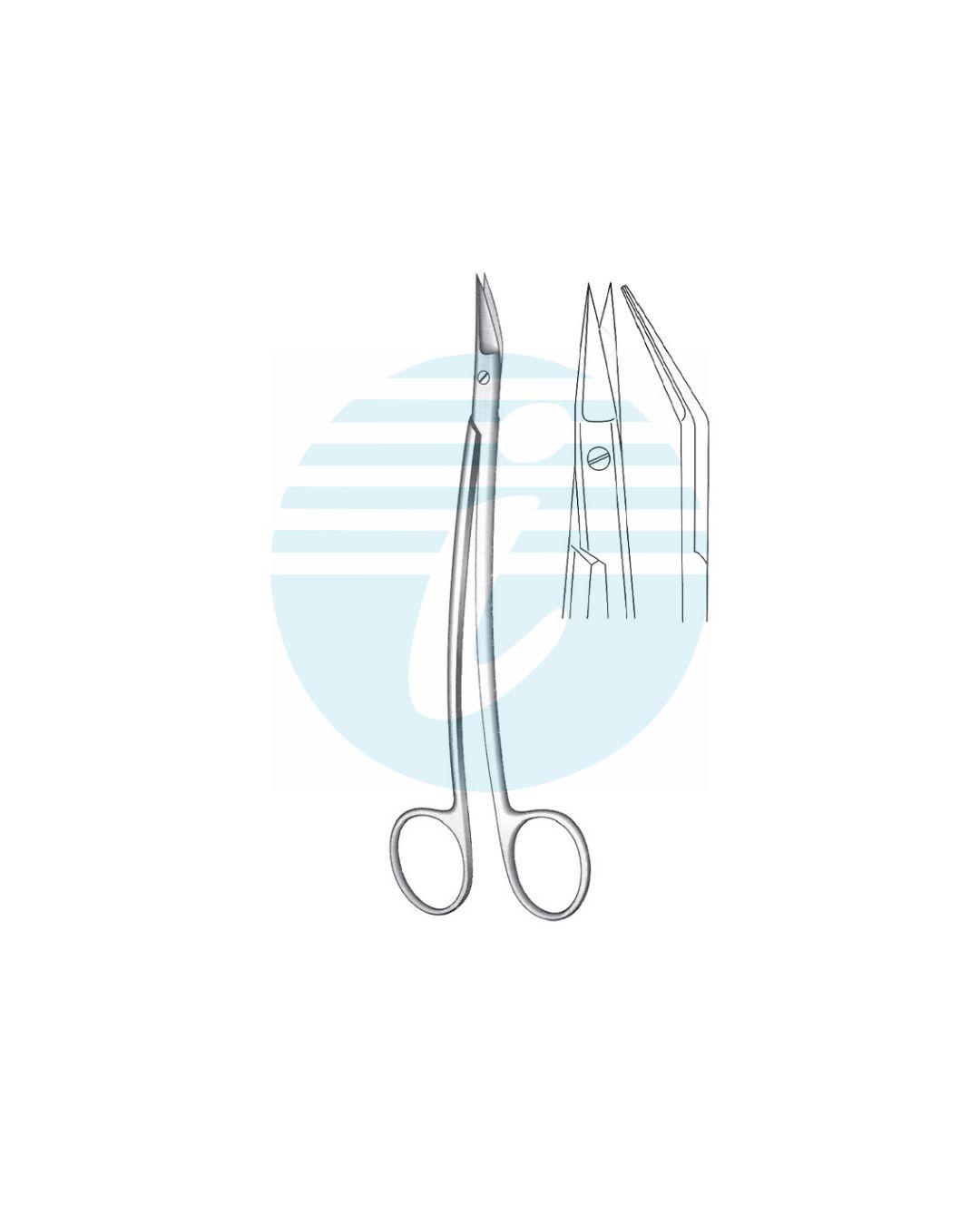 DEAN TONSIL AND NASAL SCISSORS Plain