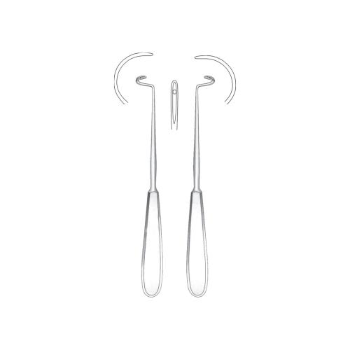 DESCHAMPS LIGATURE NEEDLES Curved