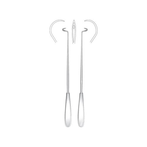 DESCHAMPS LIGATURE NEEDLES Curved Sharp