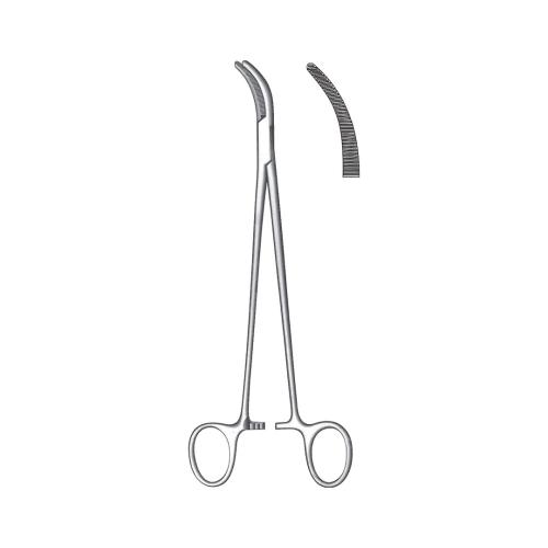 DESJARDINS GALL DUCT PERITONEAL CLAMP FORCEPS CURVED