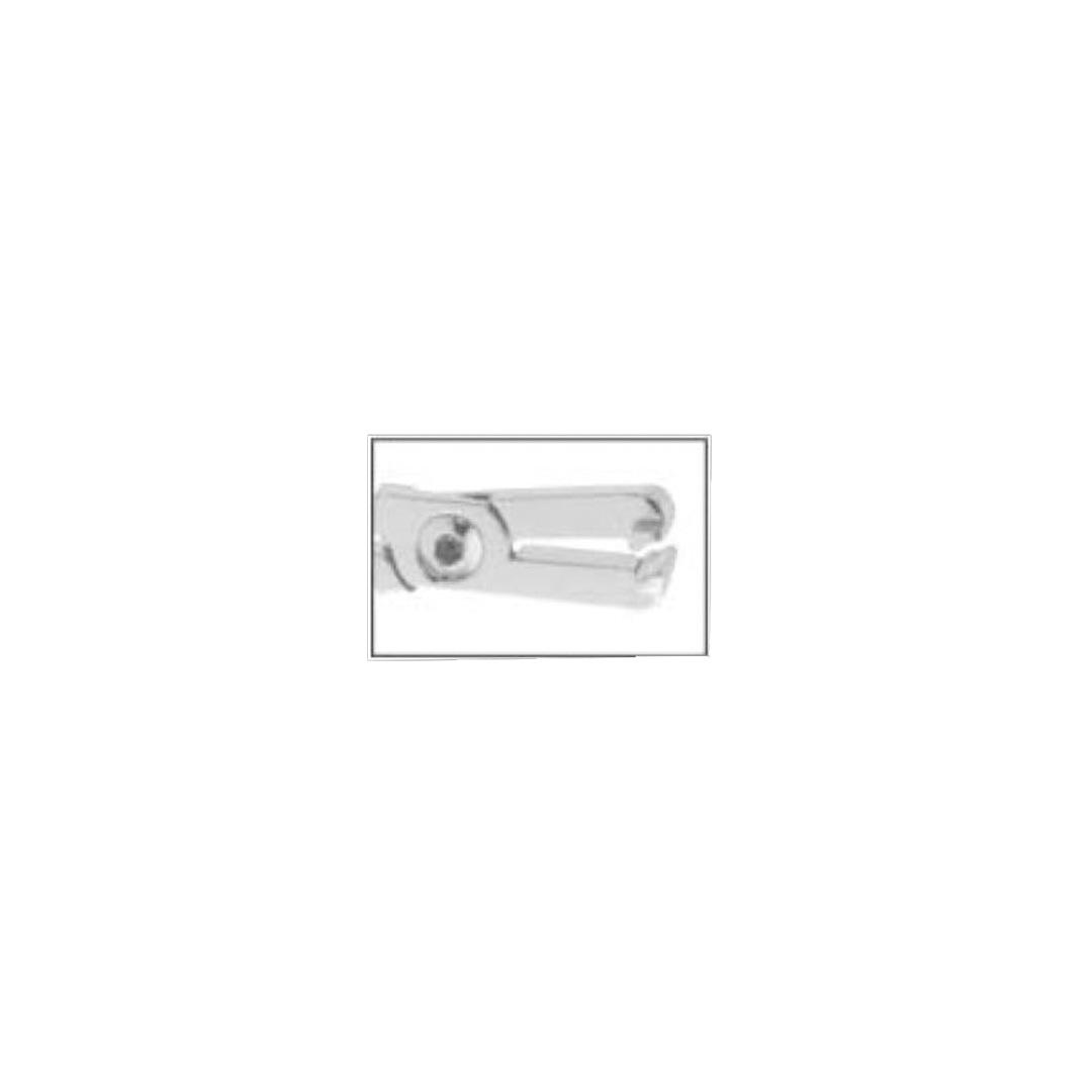 Detailing step pliers double-sided offset beak permits bayonet bends