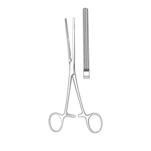 DOYEN-ATRAUMA ATRAUMA INTESTINAL AND STOMACH CLAMP FORCEPS WITH SERRATIONS