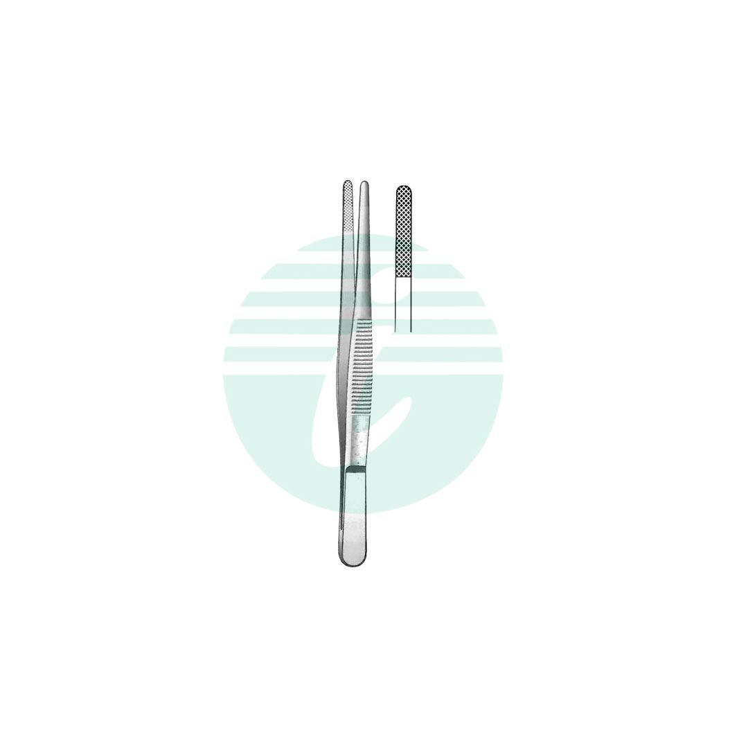 DRESSING AND TISSUE FORCEPS Cross Serrated