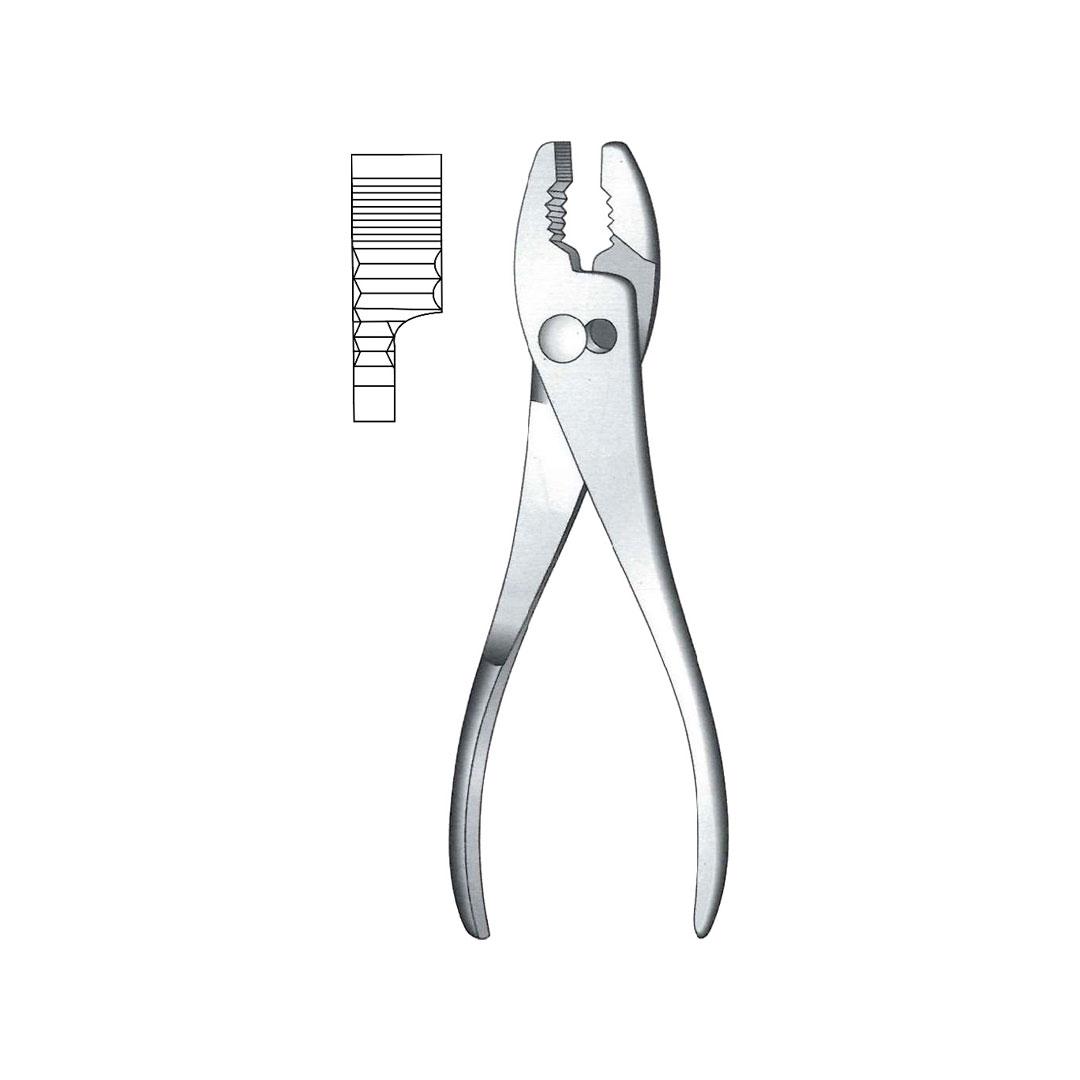 DRILL GUIDE WIRE TWISTER WIRE CUTTING PLIERS Slip joint plier tip Maximum opening