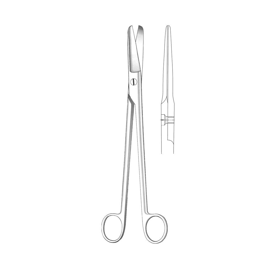 DUBIOS OBSTETRICAL FORCEPS HOOK & SCISSORS Decapitating (embryotomy) scissors