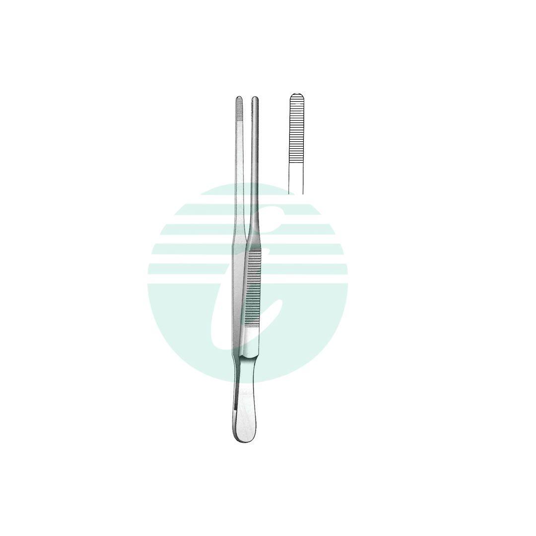 DUEHRSSEN DISSECTING TISSUE AND GRASPING FORCEPS