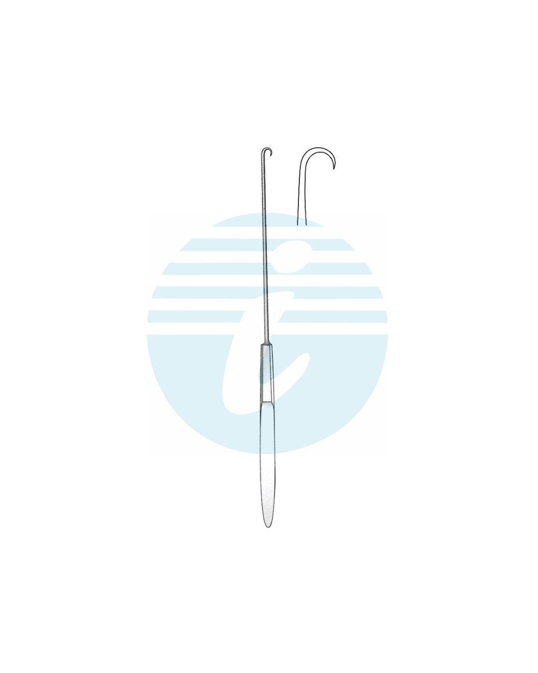 EMMET FISTULA HOOKS CONE KNIVES Sharp points Uterine tenaculum hooks Full-curved small