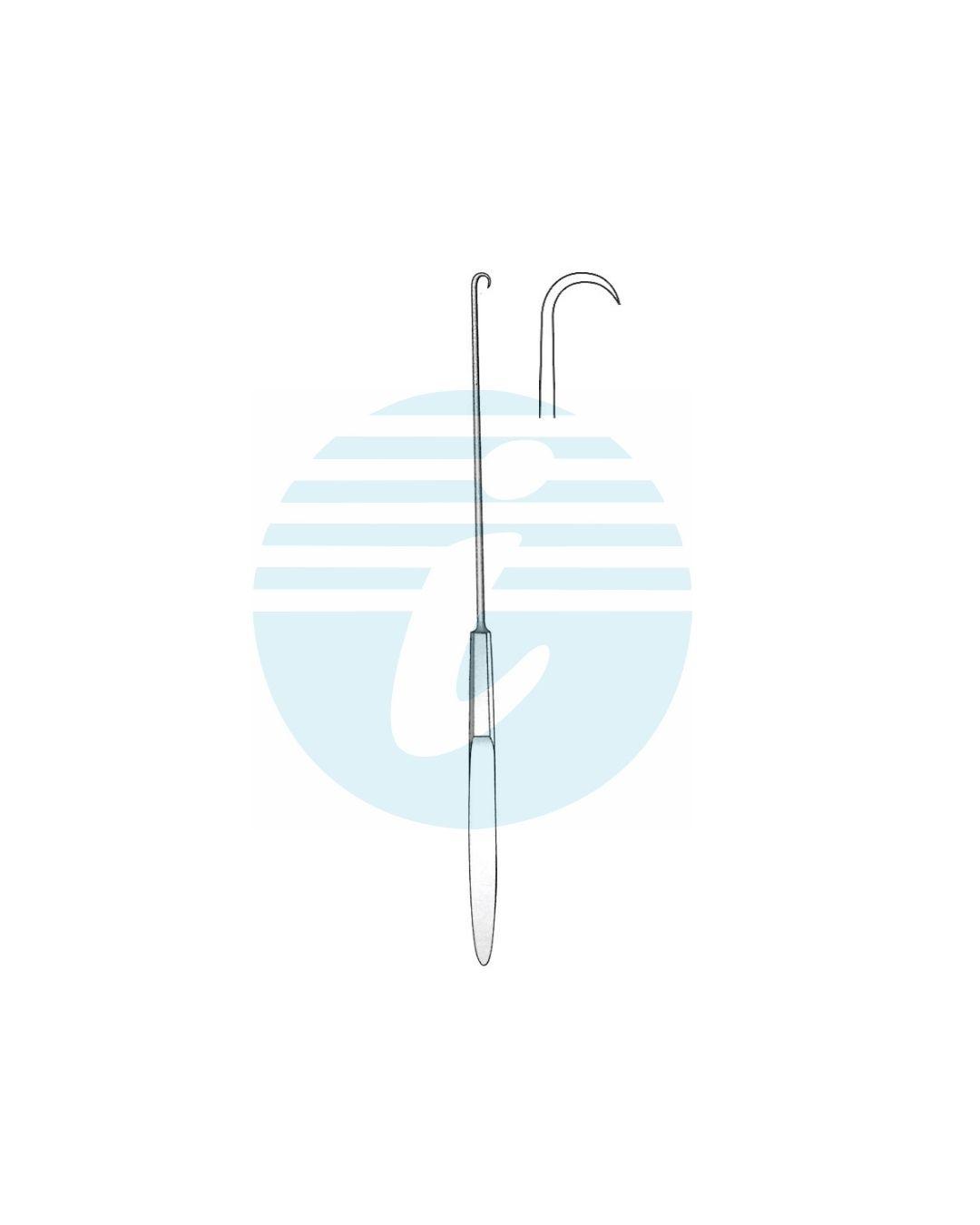 EMMET FISTULA HOOKS CONE KNIVES Sharp points Uterine tenaculum hooks Half-curved large