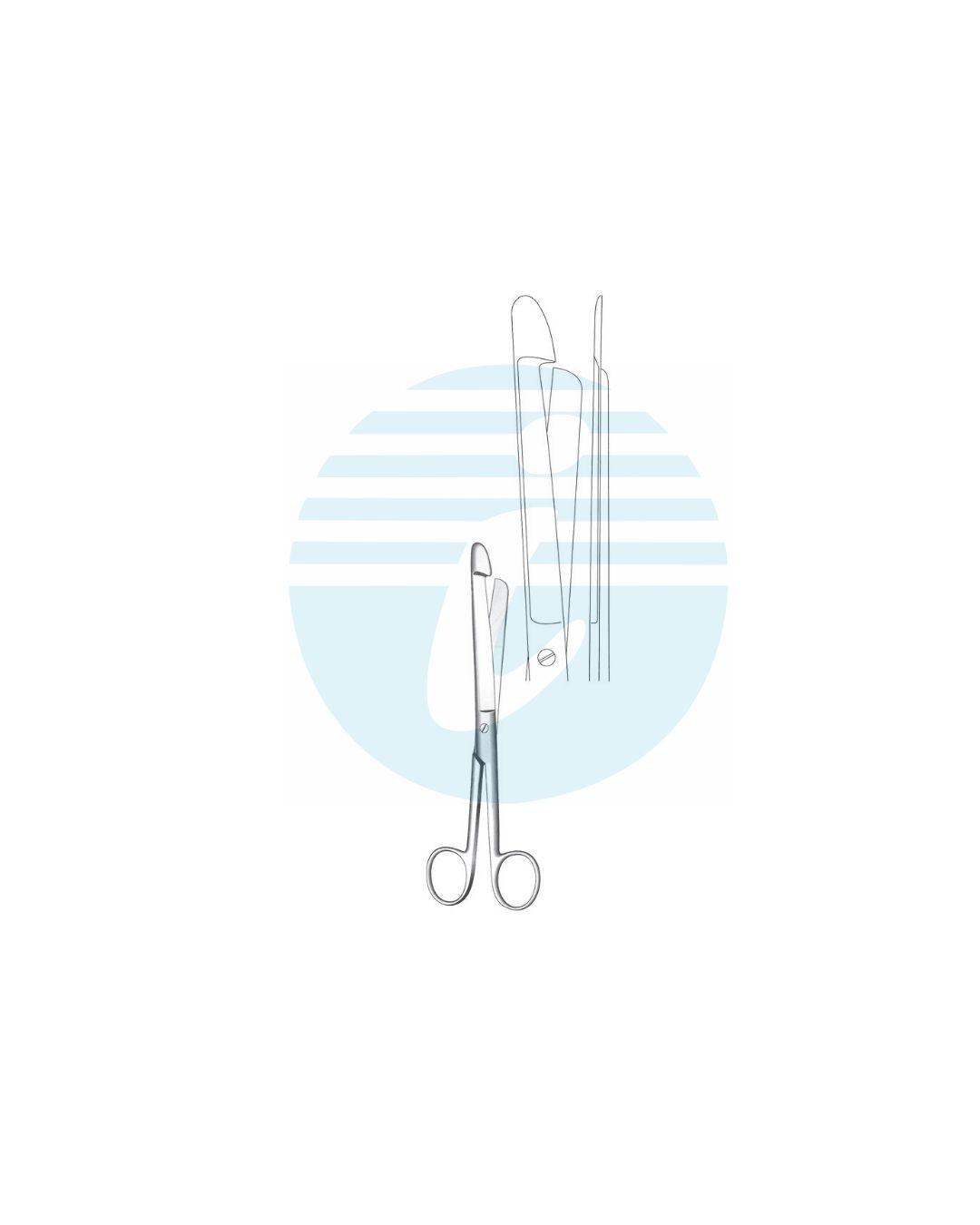 ENTEROTOMY, NAIL SPLITTING SCISSORS