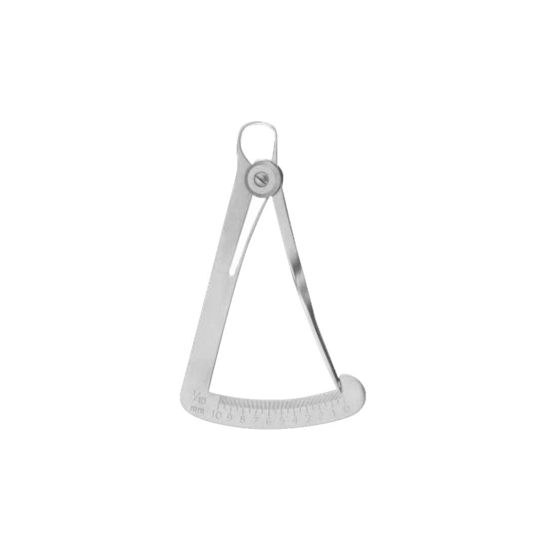 Fig. 1 Iwanson spring caliper For metal and porcelain.
