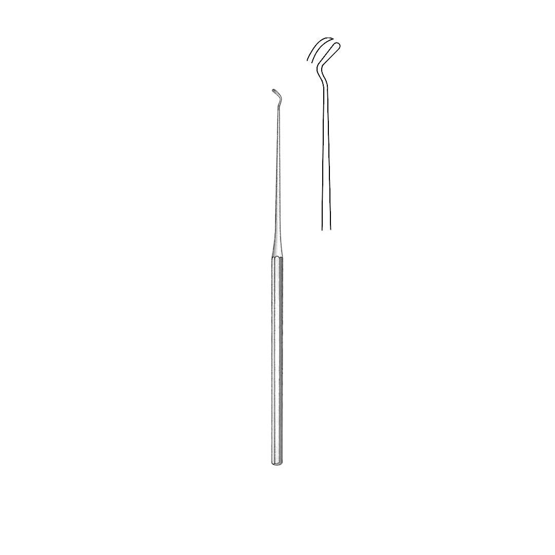 FISCH MICRO EAR HOOKS MICRO DISSECTORS Angled to left