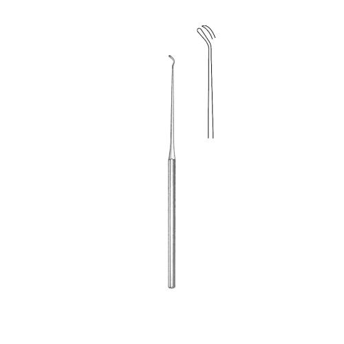 FISCH MICRO EAR HOOKS MICRO DISSECTORS Angled to right