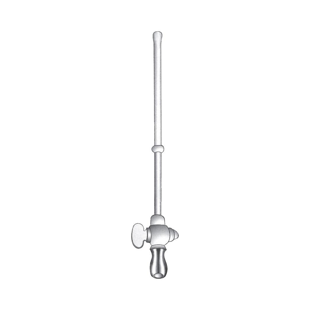 FRAZIER EXPLORING CANNULA SUCTION TUBES AND TAMPONS CANNULA Gold plated
