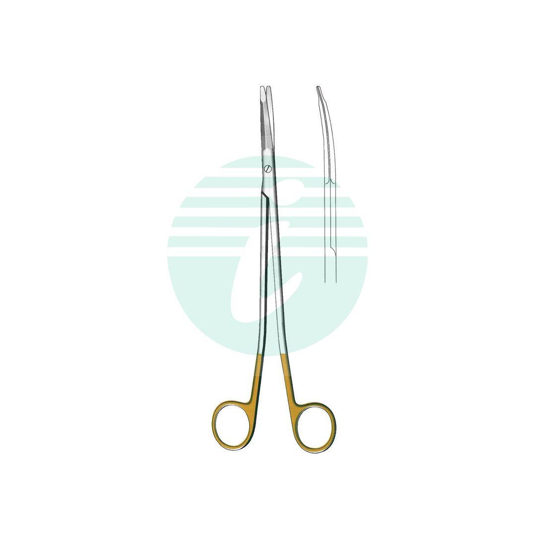 FREEMAN FACE-LIFT SCISSORS TC Gold Toothed Curved