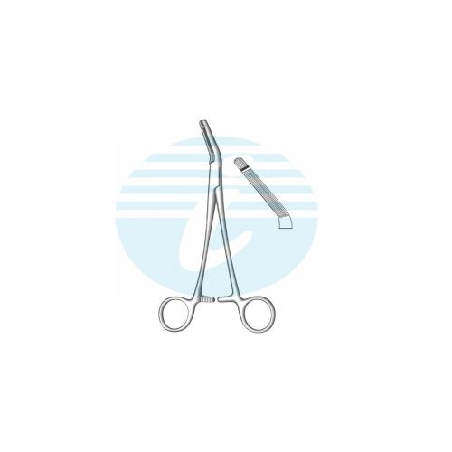 GARLAND HYSTERECTOMY & VAGINAL CLAMPS FORCEPS Longitudinal serrations