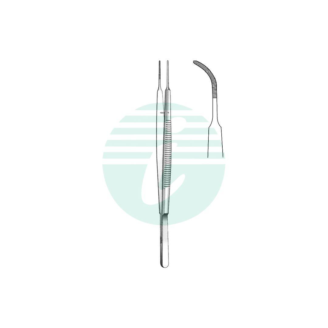 GERALd DRESSING TISSUE & GRASPING FORCEPS Curved