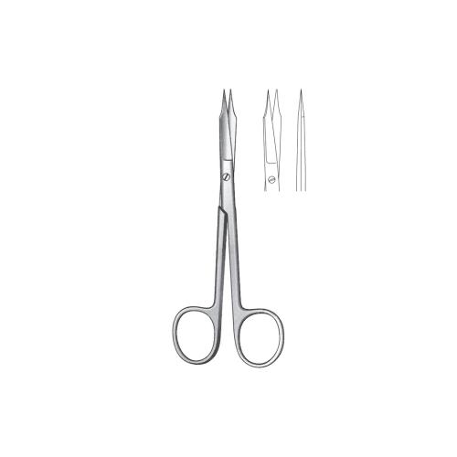 GOLDMAN-FOX FINE OPERATING GUM & LIGATURE SCISSORS STRAIGHT