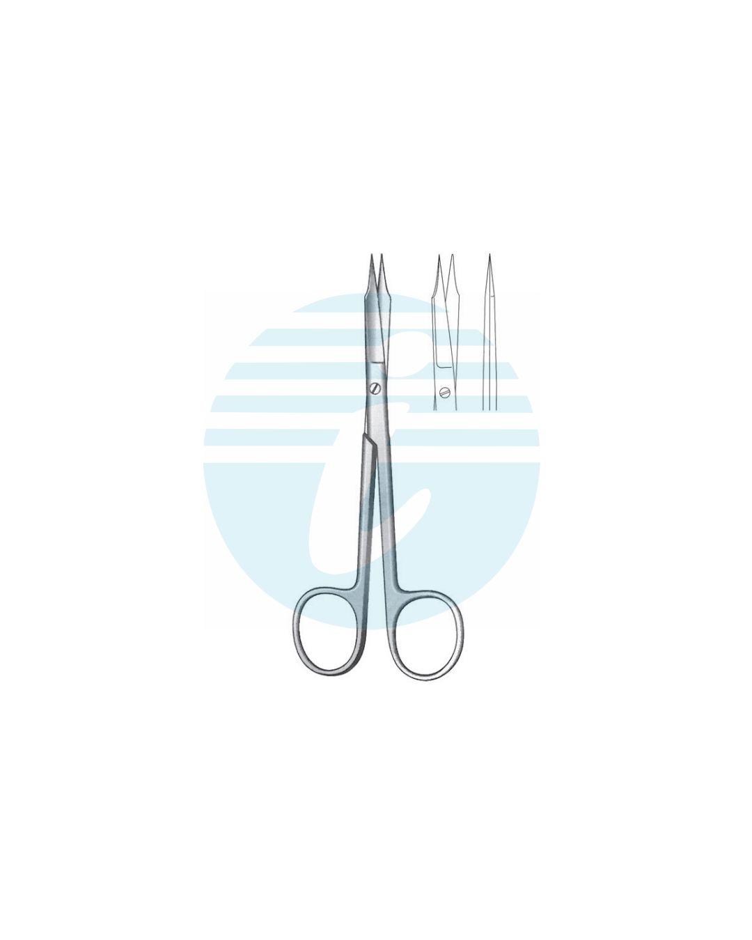 GOLDMAN-FOX FINE OPERATING GUM & LIGATURE SCISSORS STRAIGHT