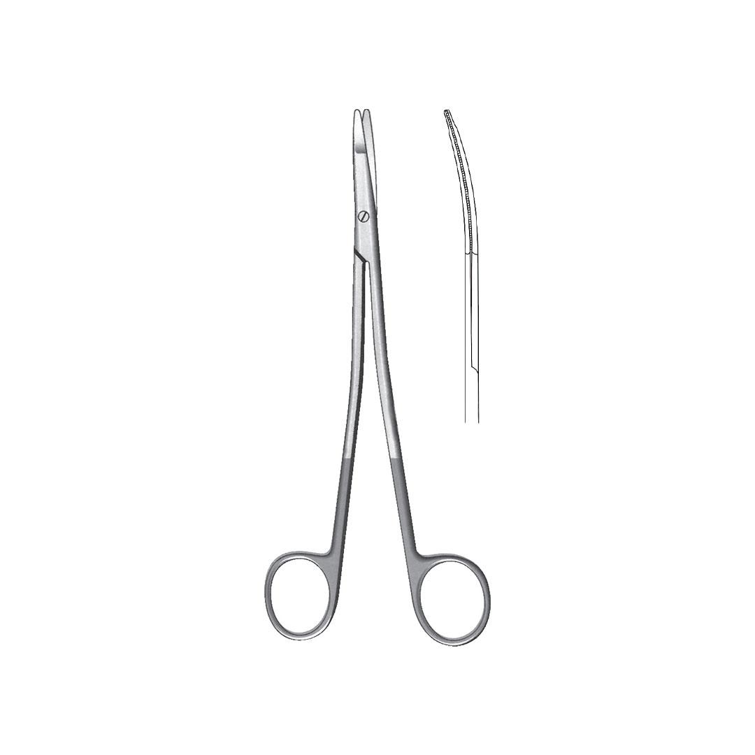GORNEY FACE-LIFT SCISSORS CURVED