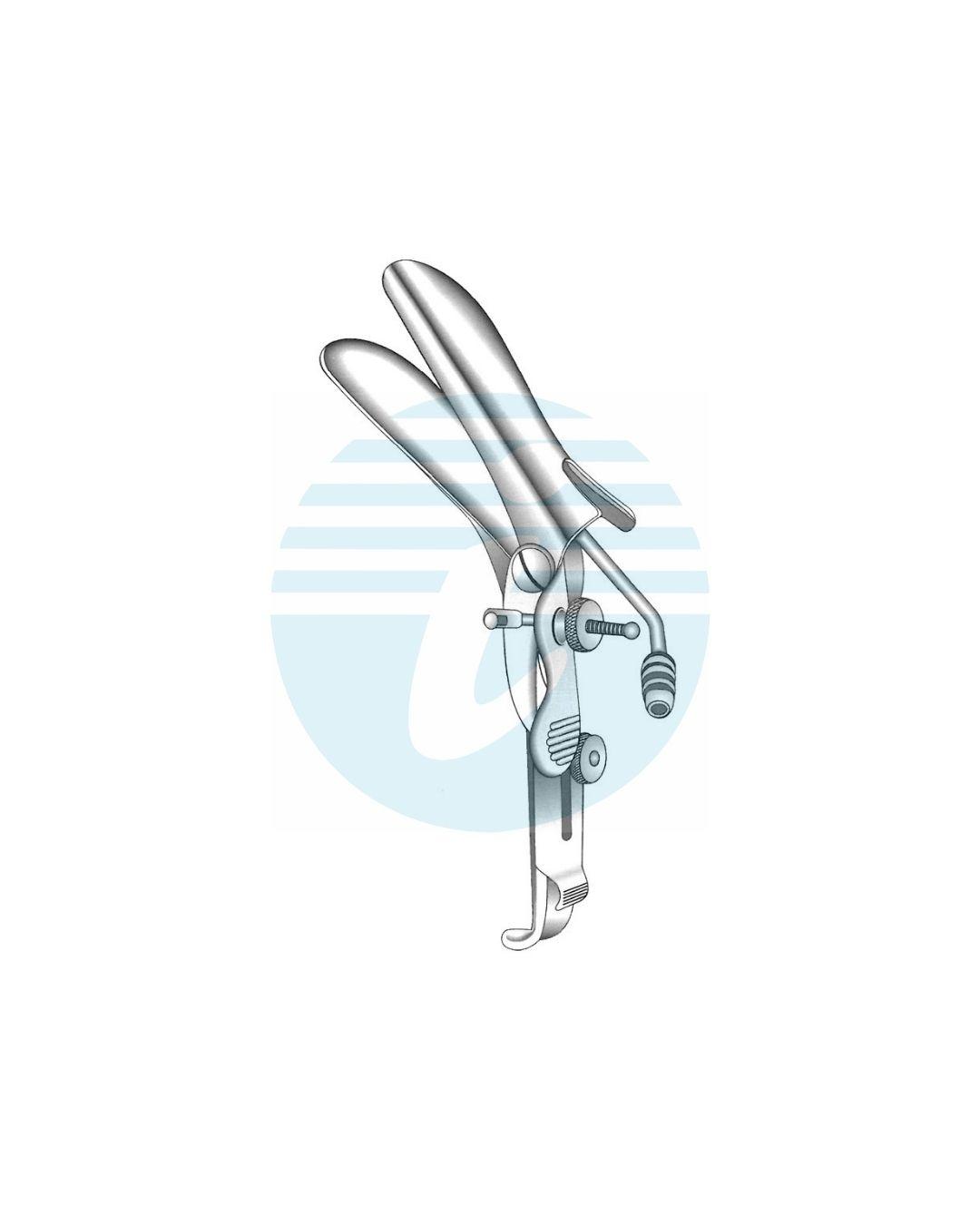GRAVE SPECIAL 135° angled & right side open Suction tube on upper and lower blade