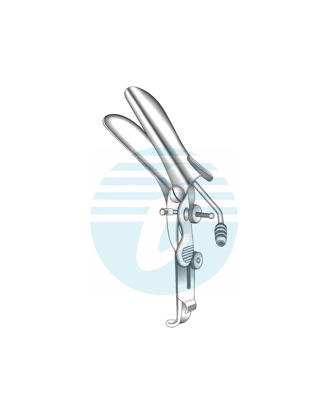 GRAVE SPECIAL 135° angled & right side open Suction tube on upper blade