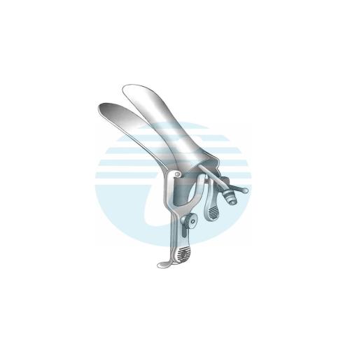 GRAVE SPECIAL VAGINAL SPECULA suction tube on lower & upper blades