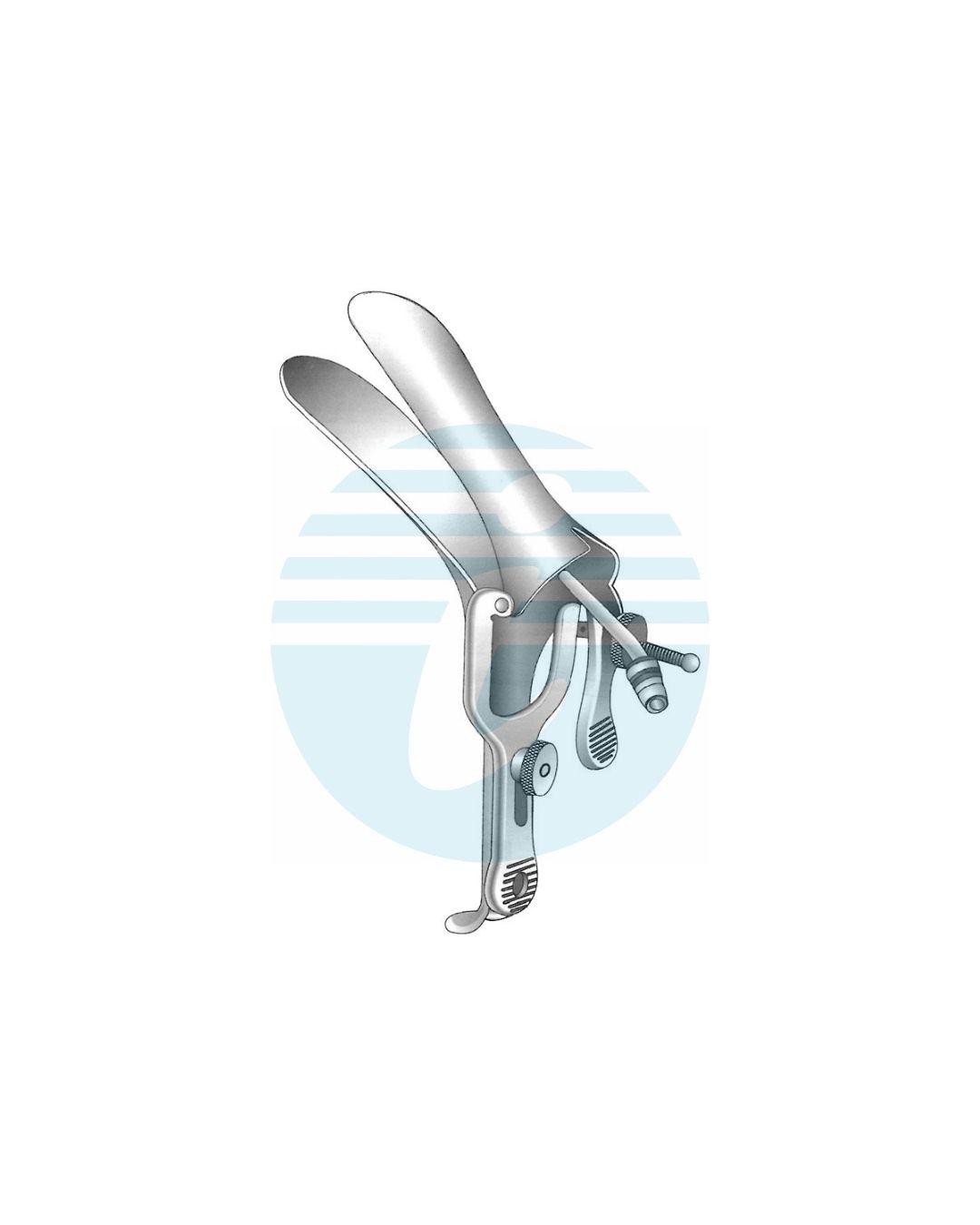 GRAVE SPECIAL VAGINAL SPECULA suction tube on upper blade