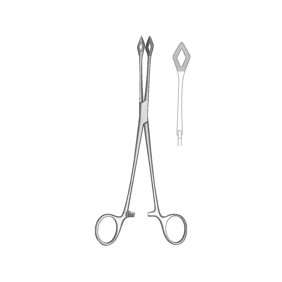 GREGOIRE TISSUE & ORGAN GRASPING FORCEPS