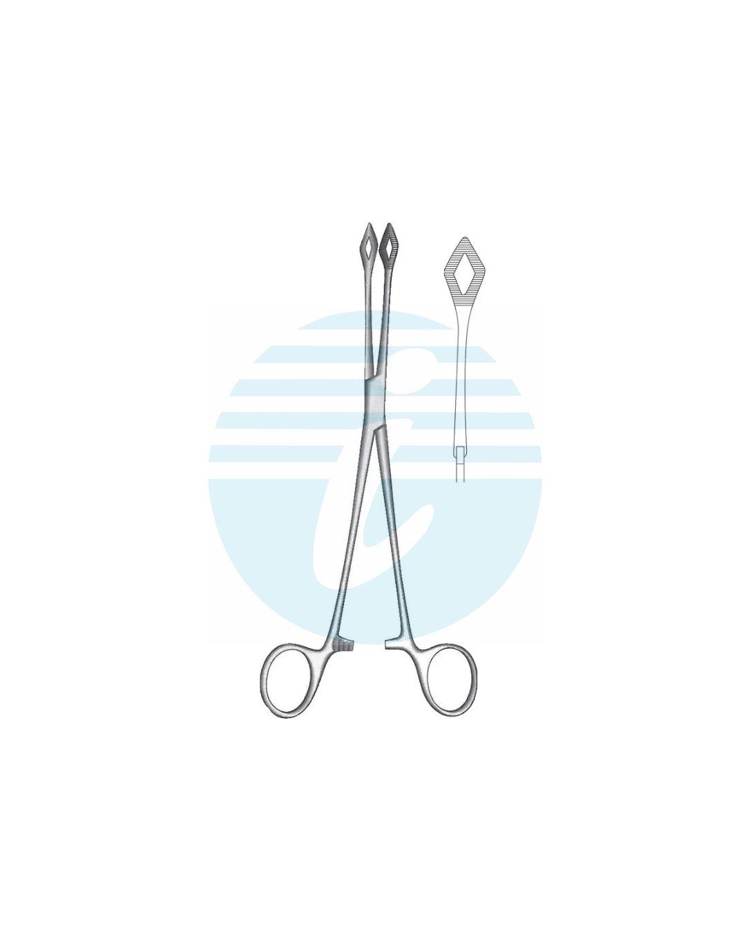 GREGOIRE TISSUE & ORGAN GRASPING FORCEPS