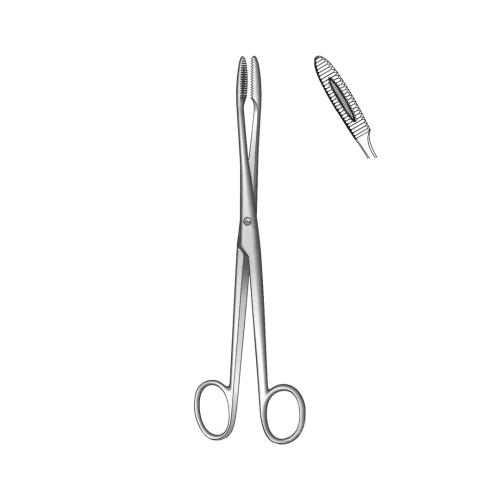 GROSS-MAIER DRESSING COTTON SWAB HOLDING FORCEPS Curved