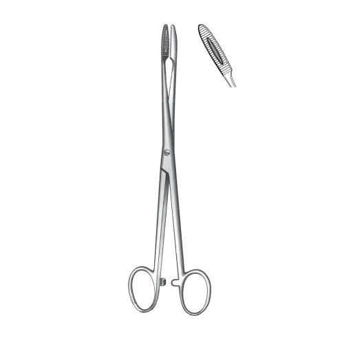 GROSS-MAIER DRESSING COTTON SWAB HOLDING FORCEPS Curved